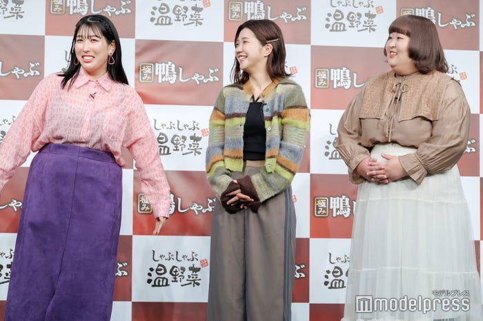 ゆめっち、福田麻貴、かなで(C)モデルプレス