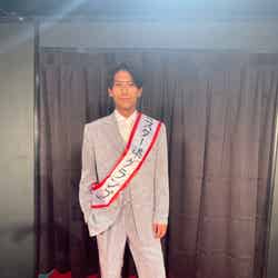「日本大学商学部Mr. Contest 2021」準ミスターグランプリ藤田康佑さん（提供写真） 
