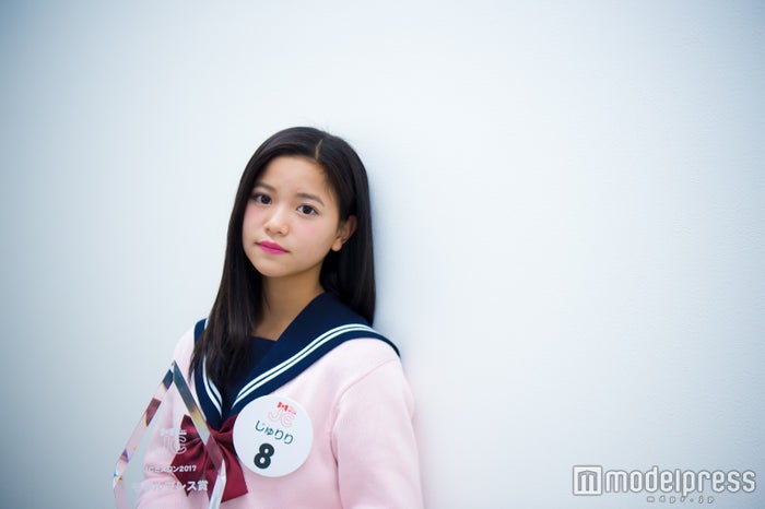 新たな逸材誕生か 中学3年で美人ぶり開花 日本一かわいい女子中学生 モデルプレス賞 じゅりりを直撃 Jcミスコン17 モデルプレス