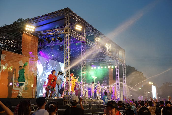 「別府温泉ぶっかけフェス」2023年開催の様子(提供写真)