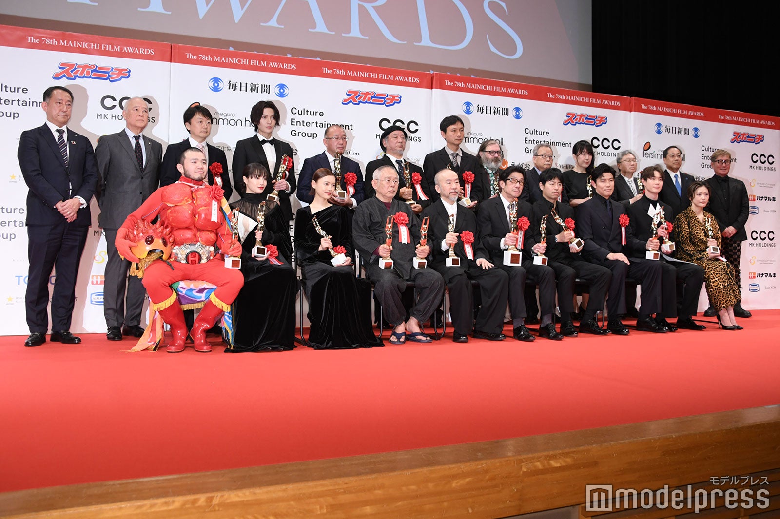 「第78回毎日映画コンクール」受賞者集結