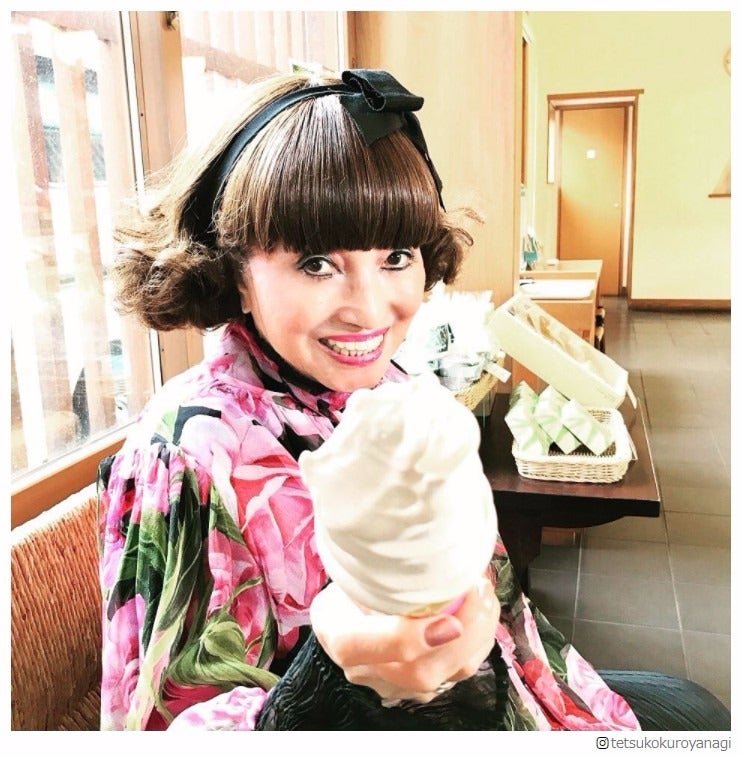 黒柳徹子とデートなう！贅沢ショットに「お茶目」「一緒にパンダ見に行きたい」