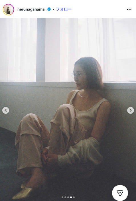 長濱ねるInstagramより