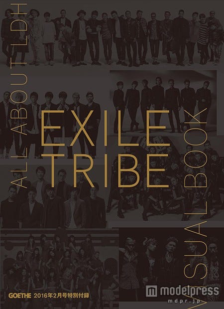 別冊付録「EXILE TRIBE VISUAL BOOK」(画像提供:幻冬舎)