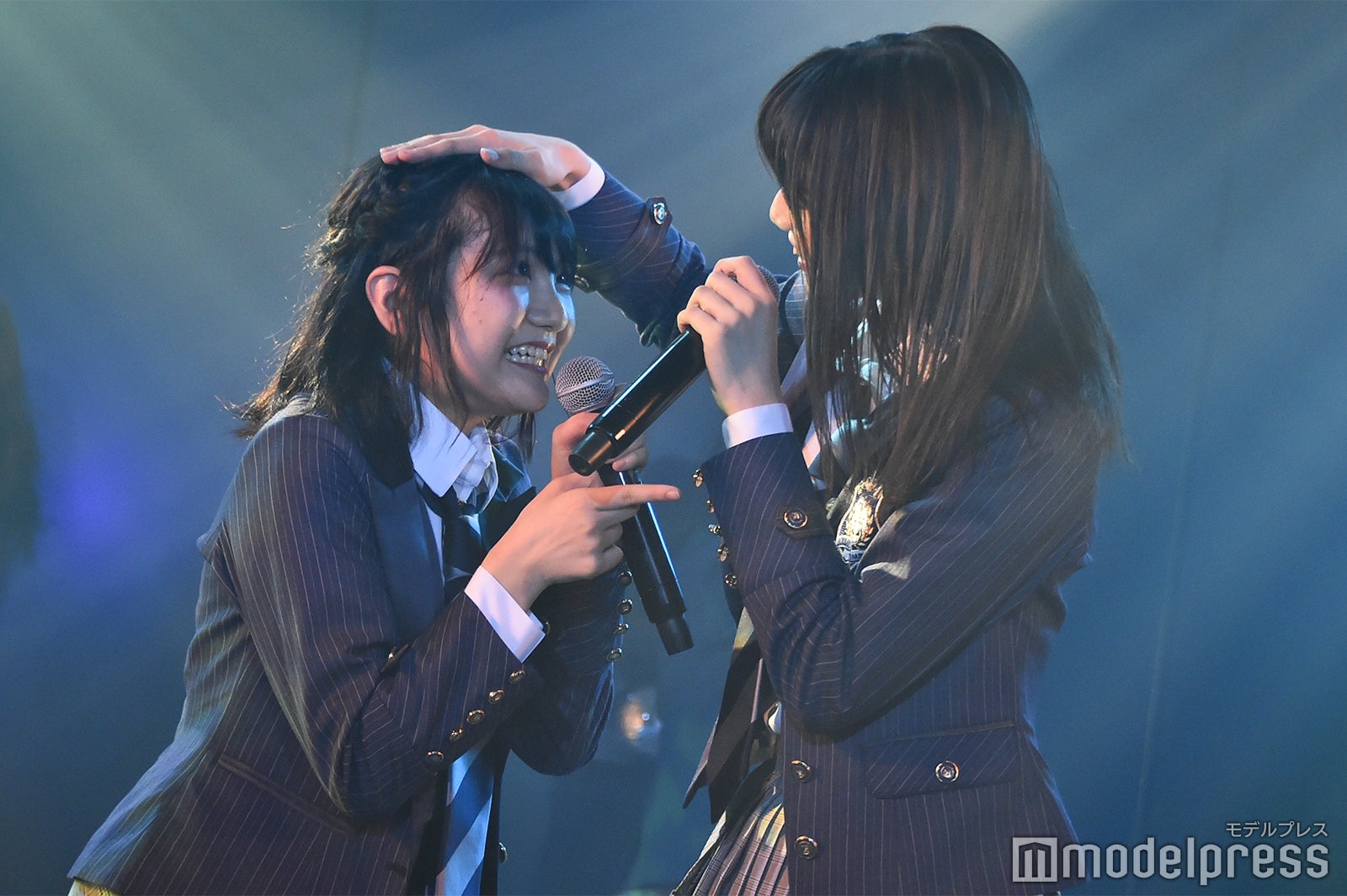 田口愛佳、後藤萌咲／AKB48岡部チームA「目撃者」公演（C）モデルプレス