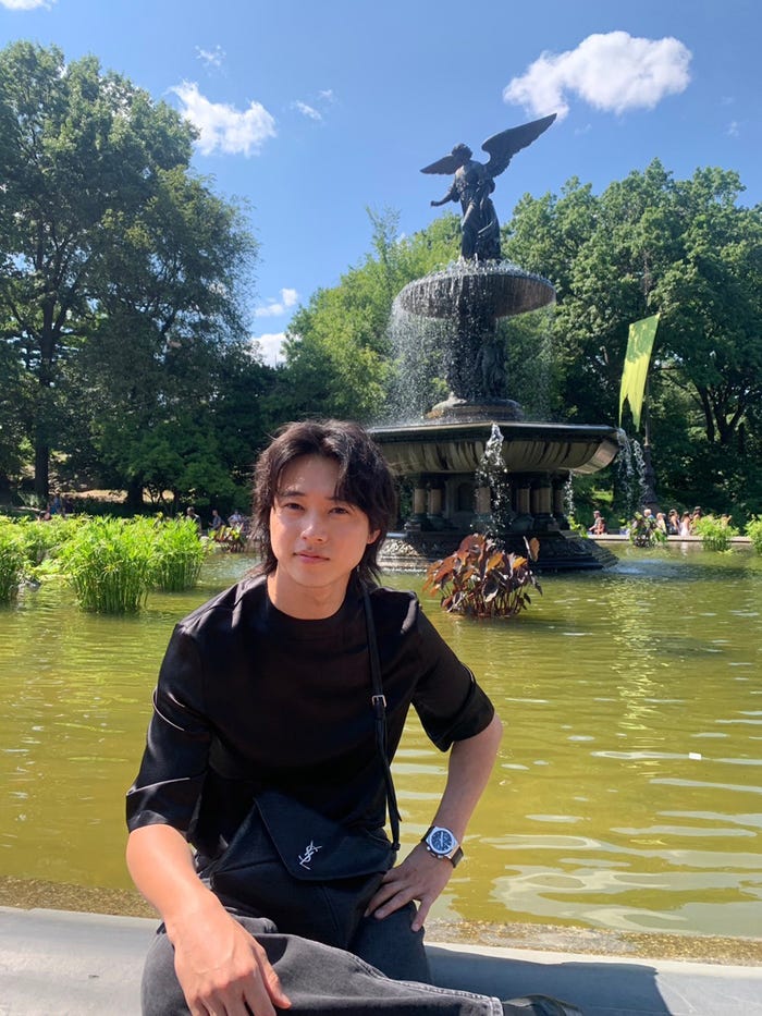 山崎賢人/観光の様子(提供写真)