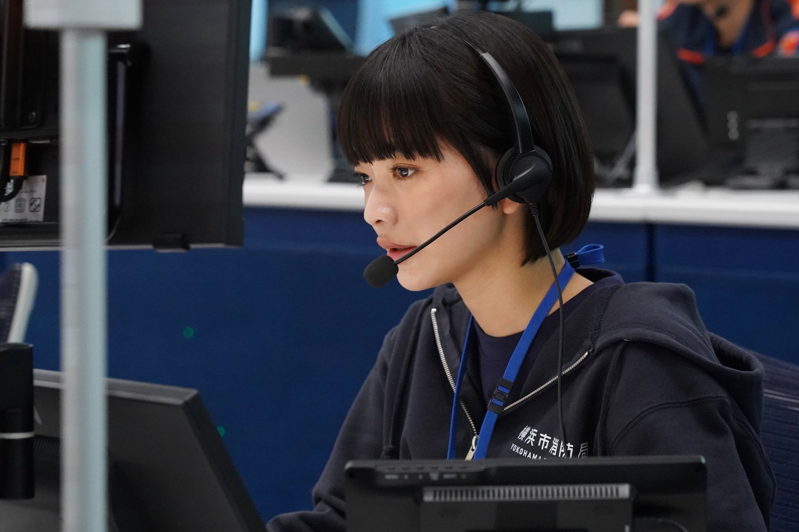 見上愛「１１９エマージェンシーコール 」第1話（C）フジテレビ