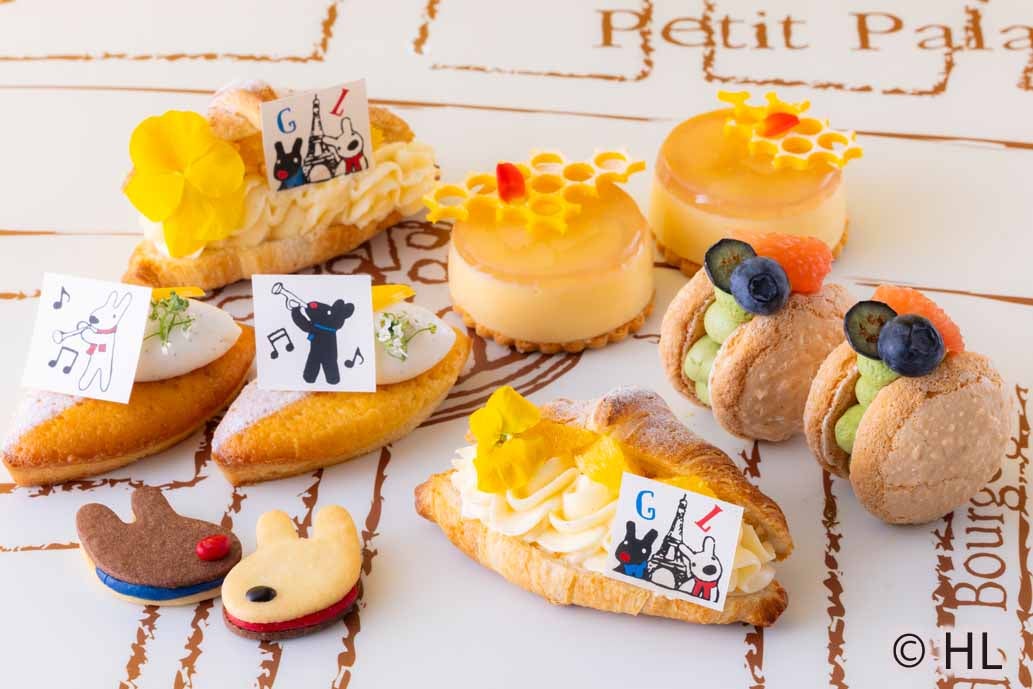 スイーツビュッフェ ~リサとガスパール バカンスの思い出~(C)2025 Anne Gutman & Georg Hallensleben/Hachette Livre