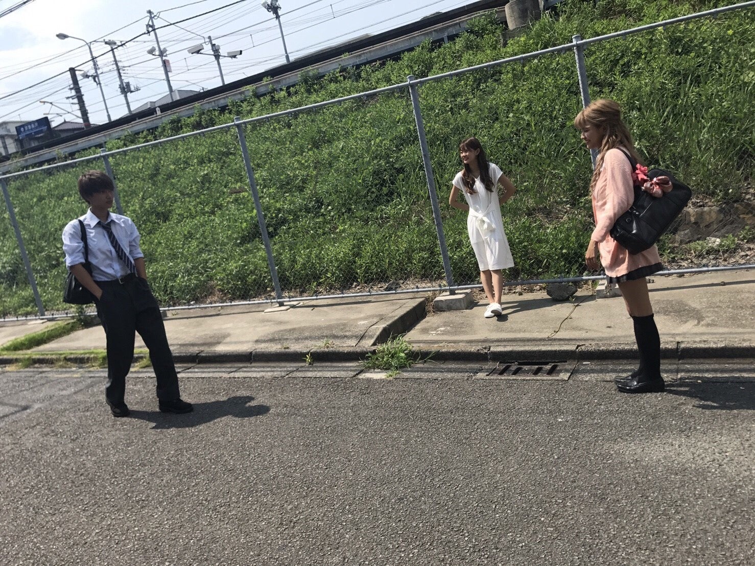 なちょす＆那須泰斗／メイキングカット（提供写真）