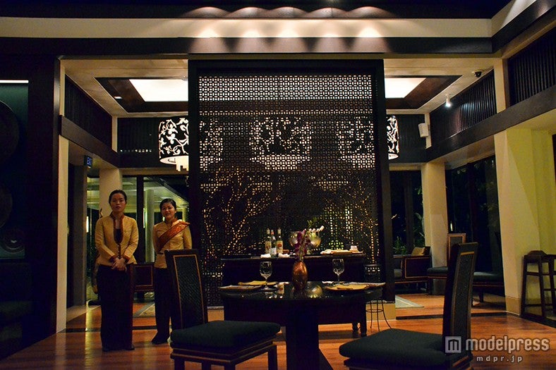 「Saffron」／ワインを飲みながらゆっくり過ごせそうな落ち着きのある空間