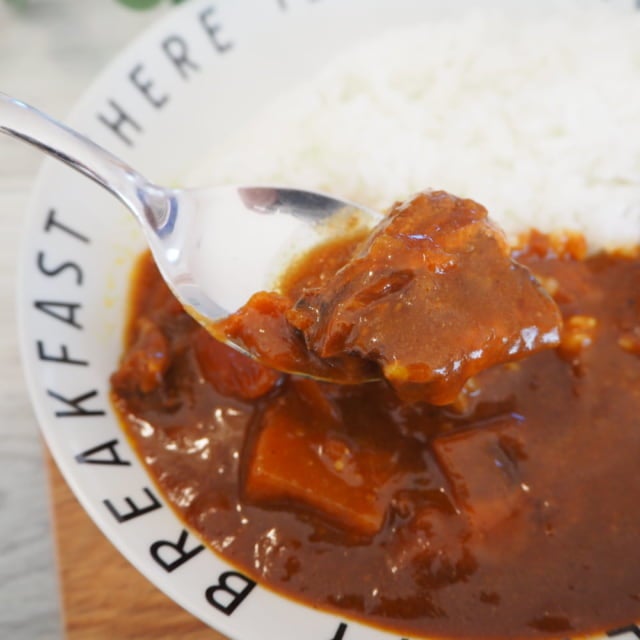 カルディビーフカレーのトロトロビーフ