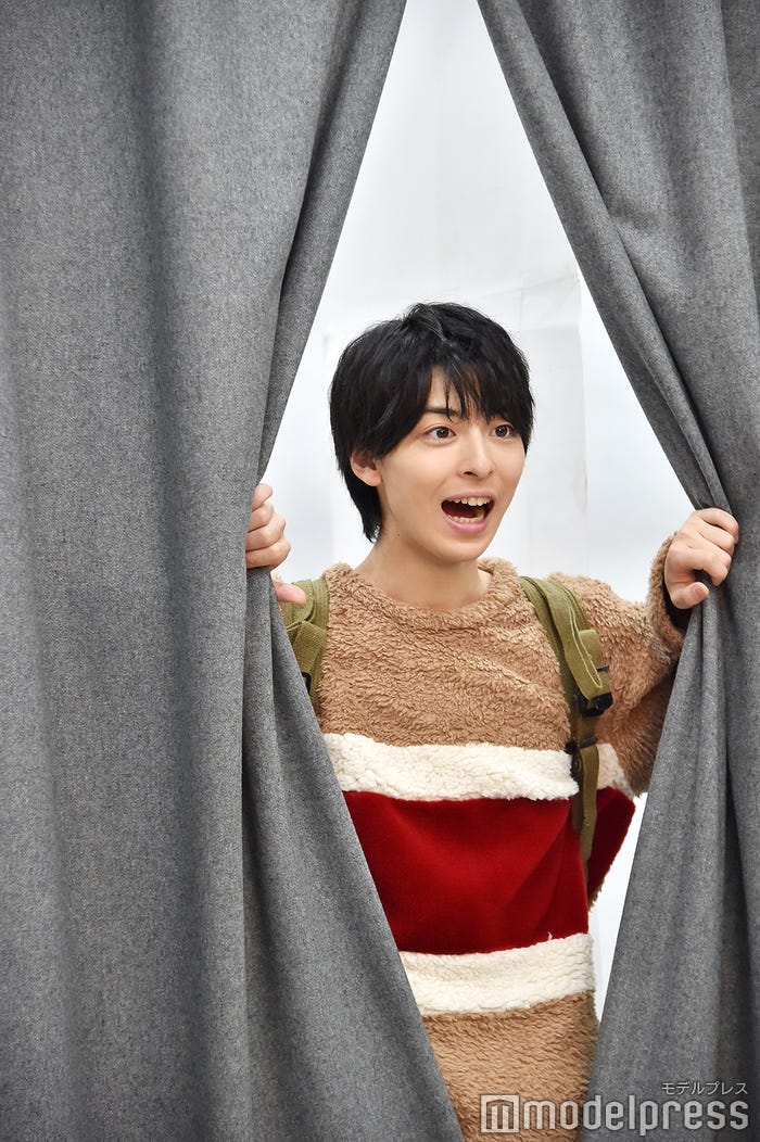 高杉真宙/「どーもくん」キービジュアル撮影メイキング(C)モデルプレス