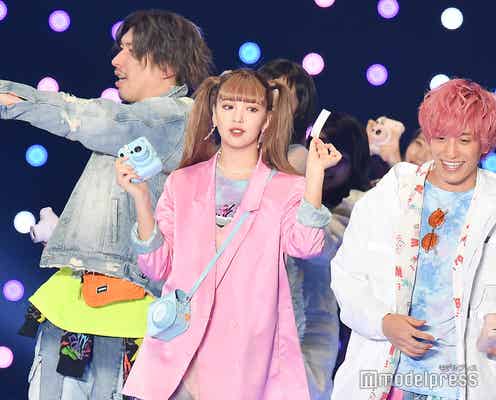 藤田ニコル&EXITとコラボ “ニコジット”結成でダンス<TGC2020 S/S>