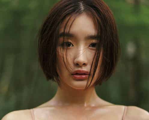 劇団4ドル50セント・安倍乙、美谷間輝く 濡れランジェリー姿に釘付け