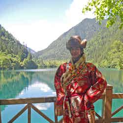 チベット族の衣装を着た速水もこみち（C）BS朝日