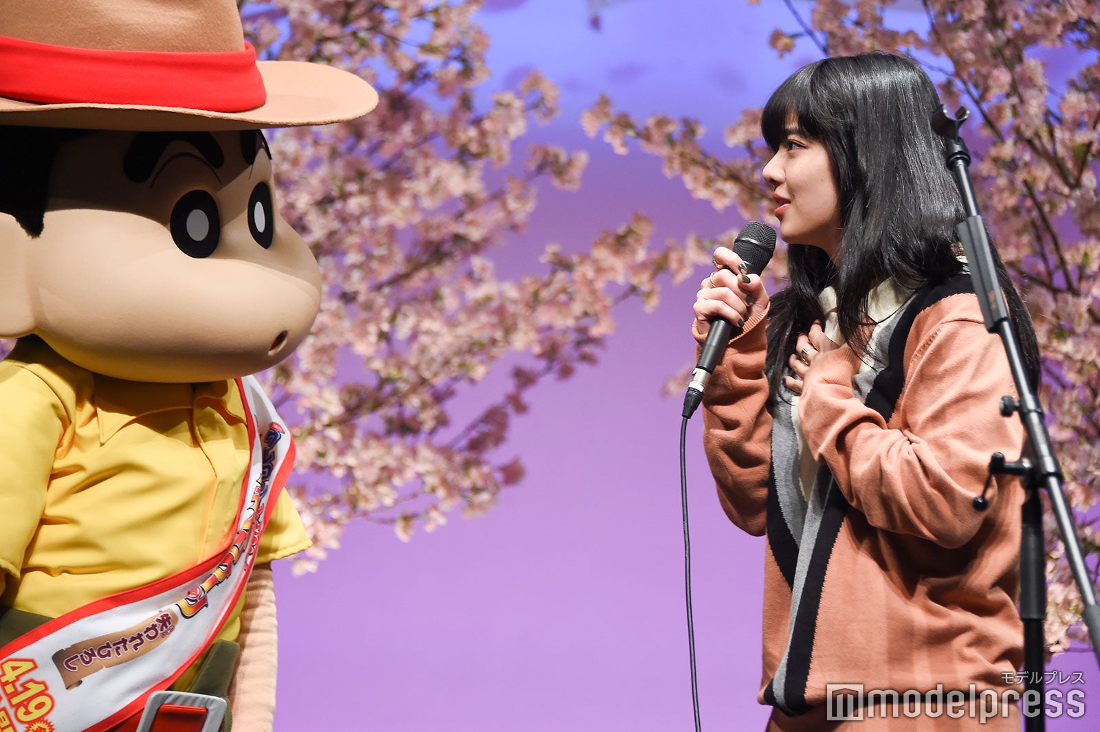 歌唱後、感激した様子のあいみょん（C）モデルプレス