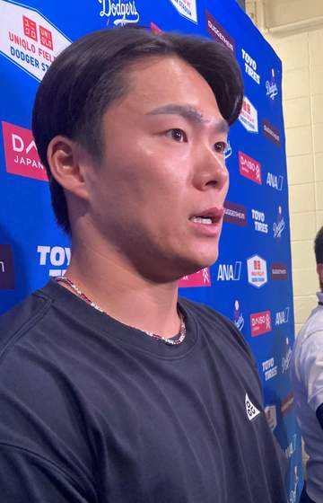 山本由伸 初回にABSで2三振「すごく好きなシステム」5回の大ピンチでシュワバーを156キロで三振「一発が一番ダメ。丁寧に投げた」6回途中無失点5勝目