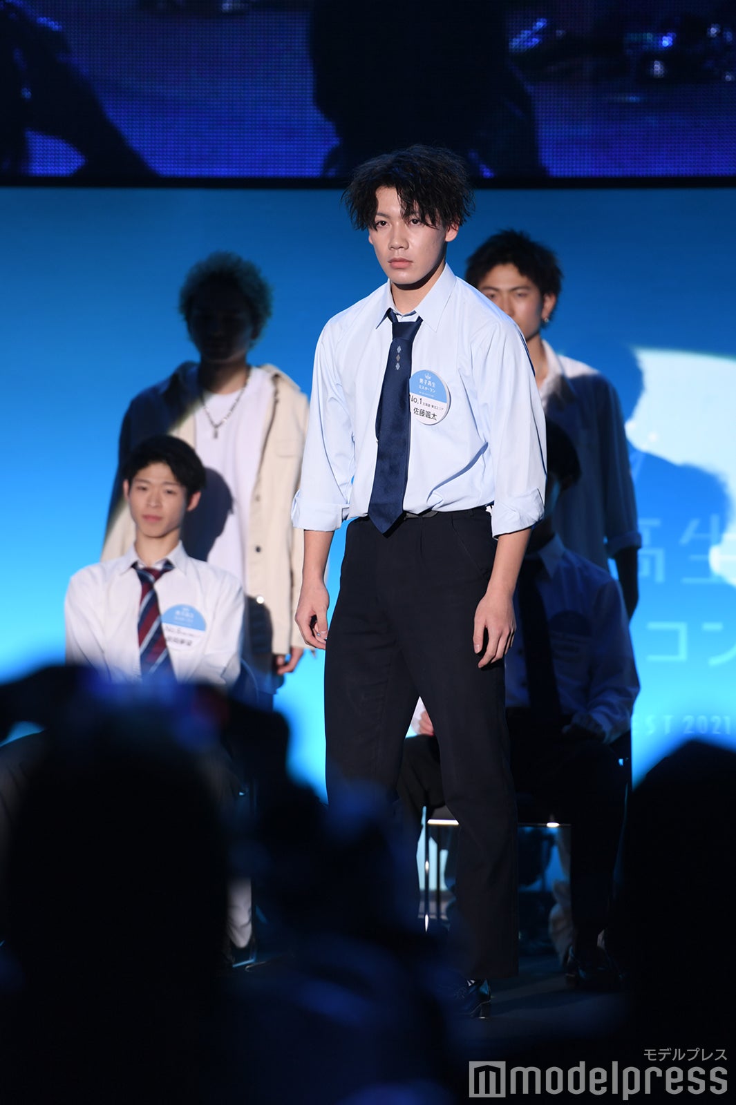 「男子高生ミスターコン2021」ファイナリスト（C）モデルプレス