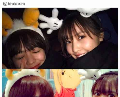佐野ひなこ&松井愛莉、変装なしのディズニー満喫に反響「天使が2人」「混ざりたい」