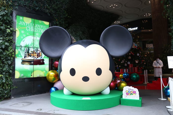 「LINE:ディズニー ツムツム」リアルガチャイベント(C) Disney