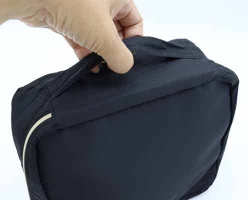 こういうのがいいんだよ…大容量なのに整理しやすい!黒ポーチ