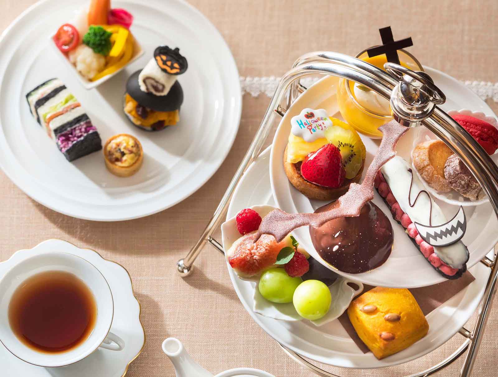 ハロウィンアフタヌーンティーセット／画像提供：株式会社東急ホテルズ