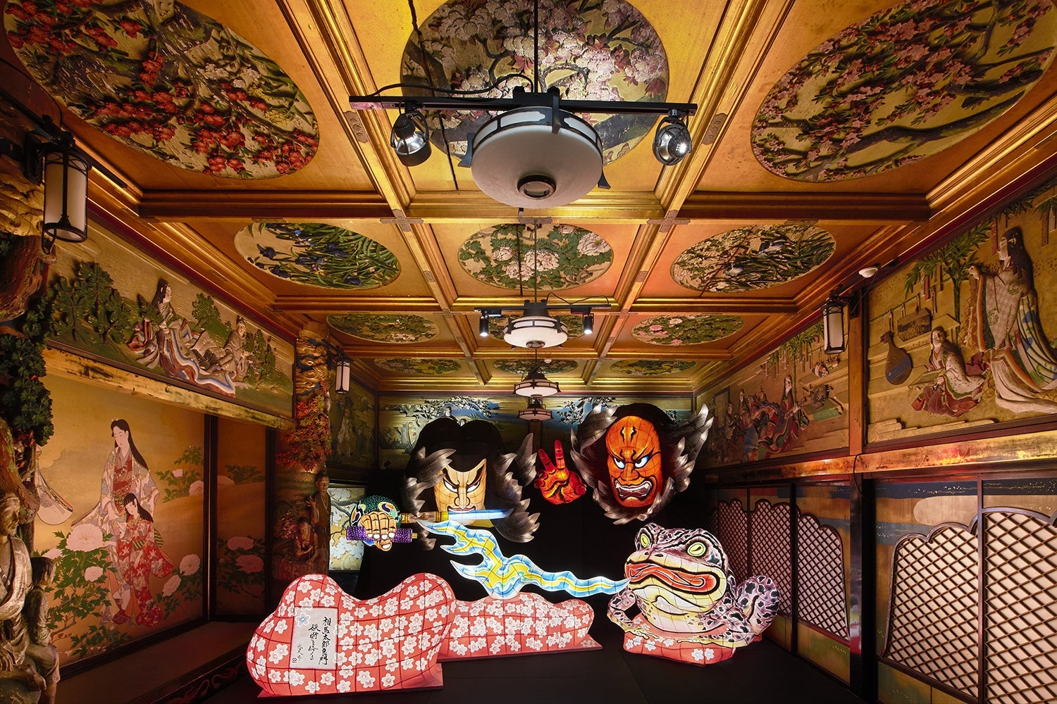 漁樵の間「青森ねぶた祭」／画像提供：株式会社目黒雅叙園