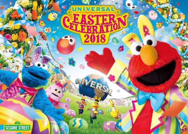 USJ、2018年春イースター開催決定 キャラも可愛い“バニー姿”に変身