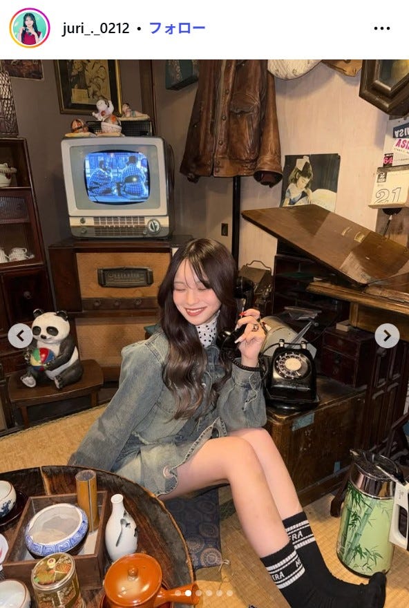 榊原樹里Instagramより