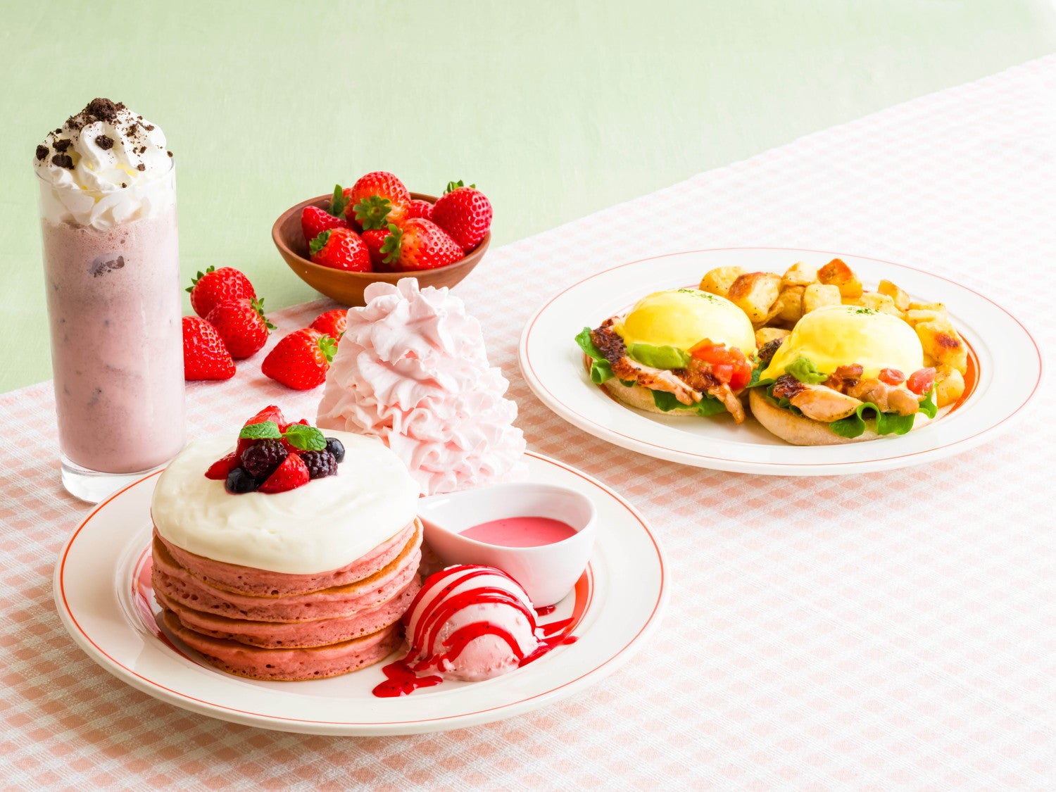 【US限定】 春 Betseyコレクション ★パンケーキ BAG★ Eggs 'n Things】桜クリームたっぷりの春限定パンケーキ登場！