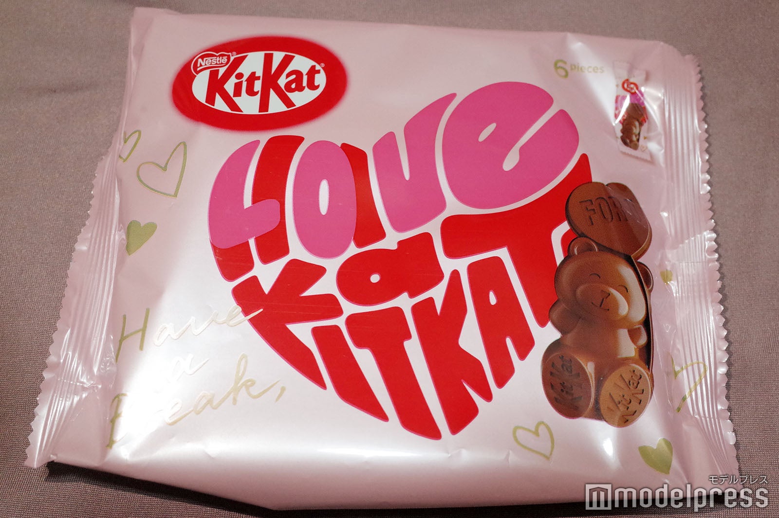 キットカット ハートフルベアー 6個（C）モデルプレス