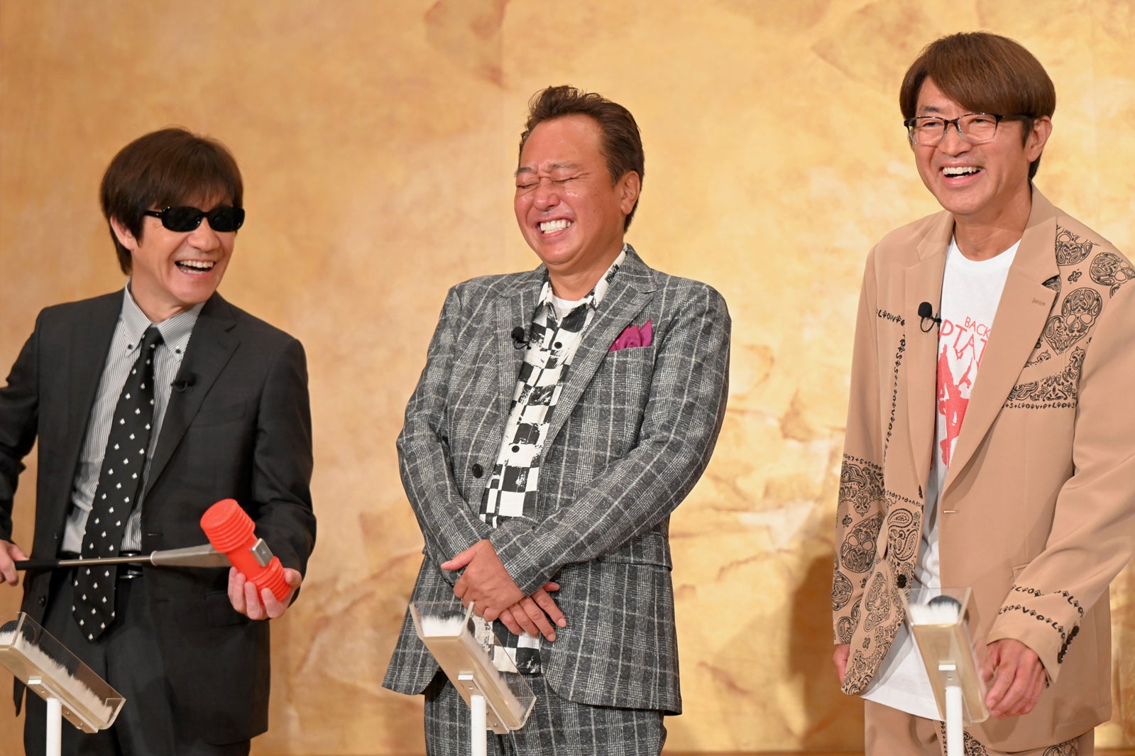 内村光良、さまぁ～ず「内村プロデュース」出演者内定発表会見より（C）テレビ朝日