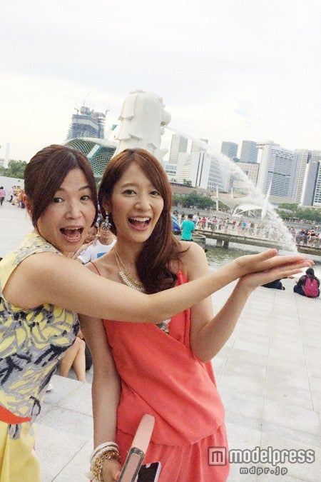 シンガポールのシンボル、マーライオン（C)TBS