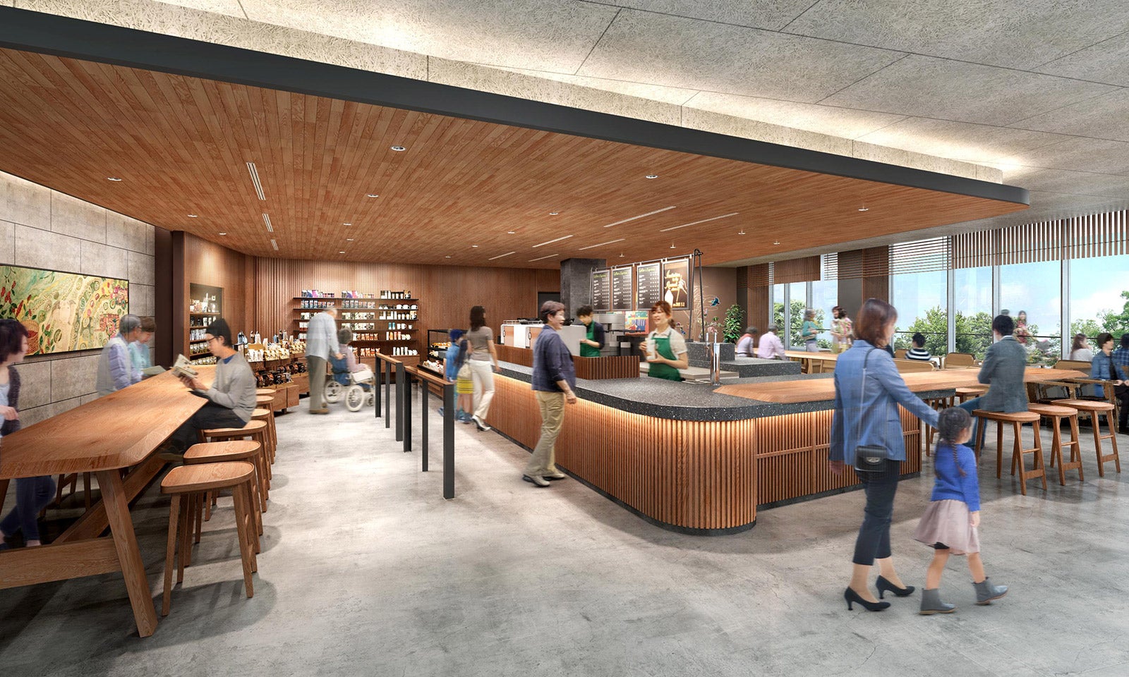 親子で想い出を作れるスタバが目黒に誕生　キッズエリアやワークショップも