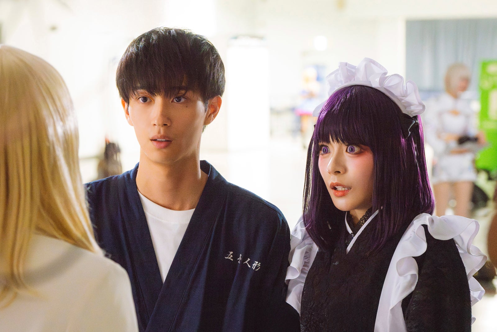 野村康太、永瀬莉子「その着せ替え人形は恋をする」第7話（C）福田晋一／SQUARE ENIX・ドラマ「その着せ替え人形は恋をする」製作委員会・MBS