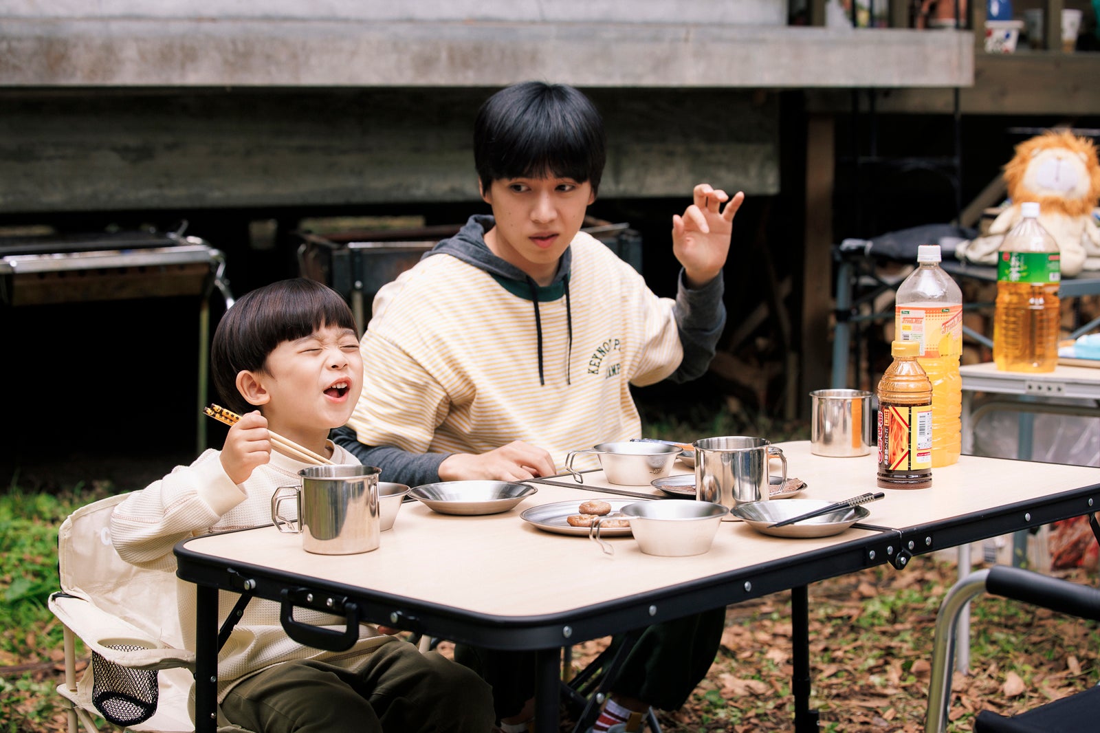 佐藤大空、坂東龍汰「ライオンの隠れ家」第7話（C）TBS