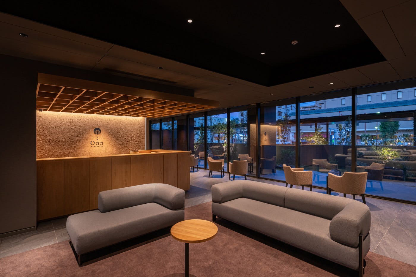 山口に和の温もり溢れるホテル「お宿Onn湯田温泉」温泉大浴場やレストランも隣接