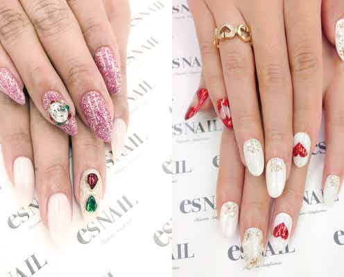 まだ迷っているあなたへ!指先を華やかに彩る“クリスマスネイル”はこれで決まり
