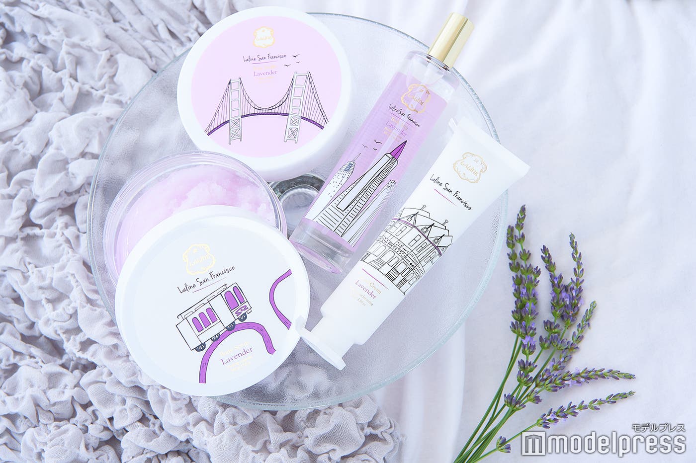 「Laline」サンフランシスコ限定 ラベンダー シリーズ(C)モデルプレス