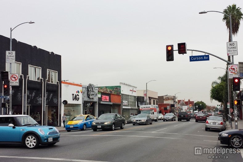 LAのメルローズ通り