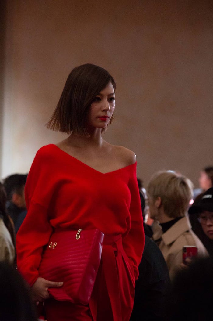 「19FW METROCITY SHOW & PARTY I AM WHO I AM」に登場した西内まりや(提供写真)