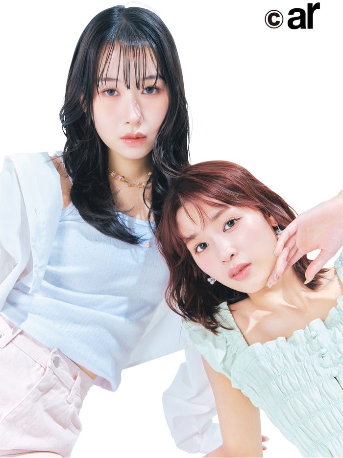 MOMONA、RAN(画像提供:主婦と生活社)