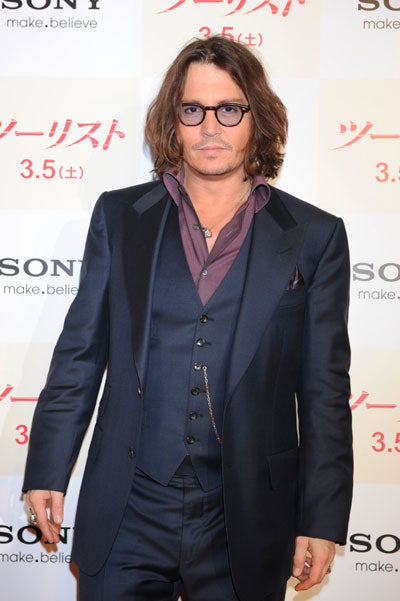 ジョニー・デップ（『ツーリスト』ジャパンプレミア　レッドカーペットイベント）