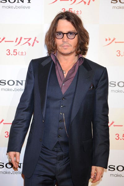 ジョニー・デップ(『ツーリスト』ジャパンプレミア レッドカーペットイベント)