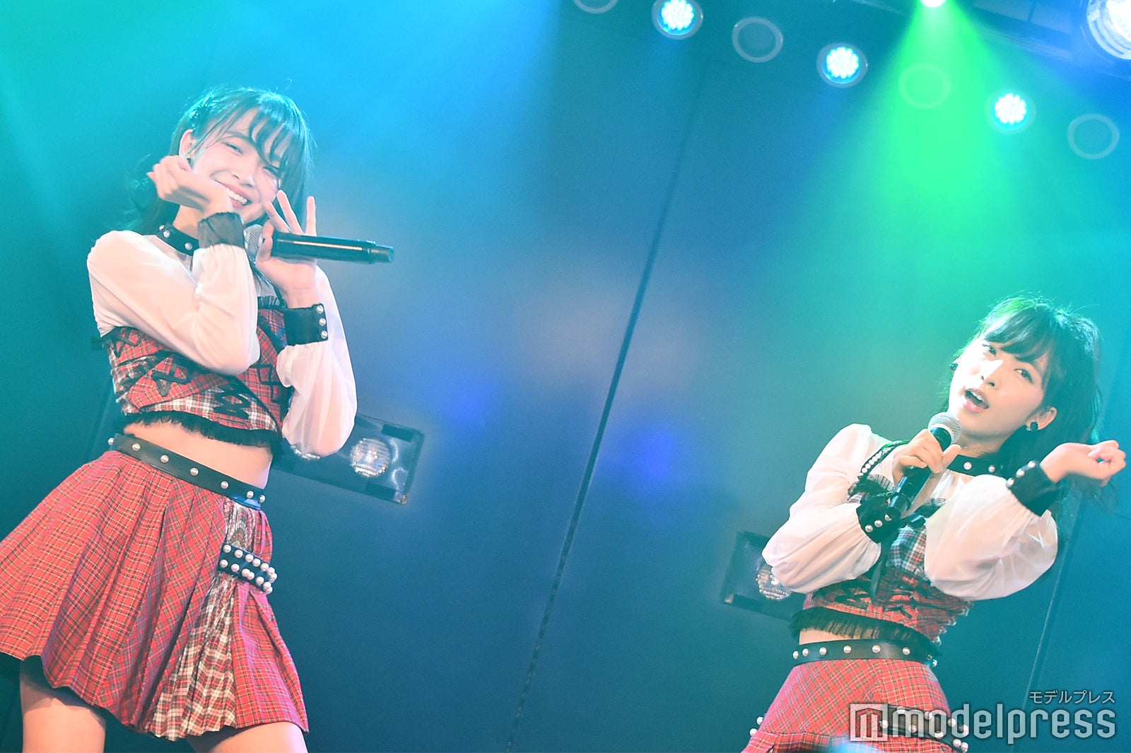 後藤萌咲、小栗有以／AKB48岡部チームA「目撃者」公演（C）モデルプレス