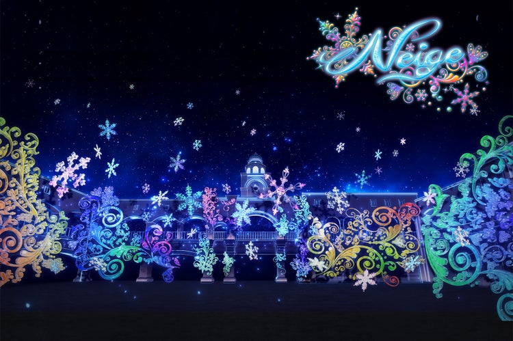 画像2 8 a宇野実彩子がイメージキャラ就任 冬ラグーナ で史上最光イルミ マッピングショー モデルプレス