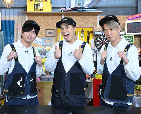 NEWS小山慶一郎&加藤シゲアキ、スプレーアートに苦戦「何やってるんだろう?」と戸惑う