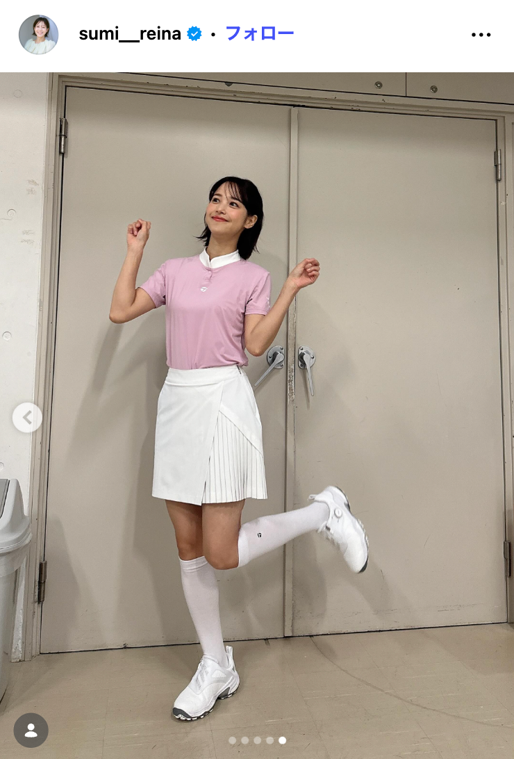 鷲見玲奈 Instagramより