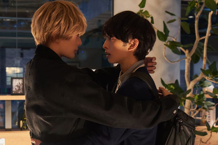 山中柔太朗、木村慧人 「飴色パラドックス」最終話より(C)「飴色パラドックス」製作委員会・MBS