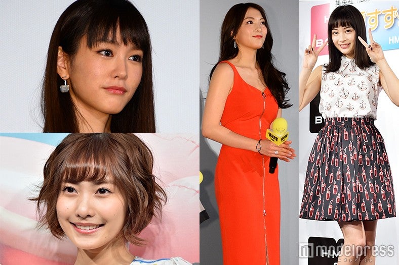 桐谷美玲のプチショートバング、知英のSEXYドレス、広瀬すずの柄on柄、佐野ひなこのエアリーショート＜注目のファッション＆ヘアメイク＞